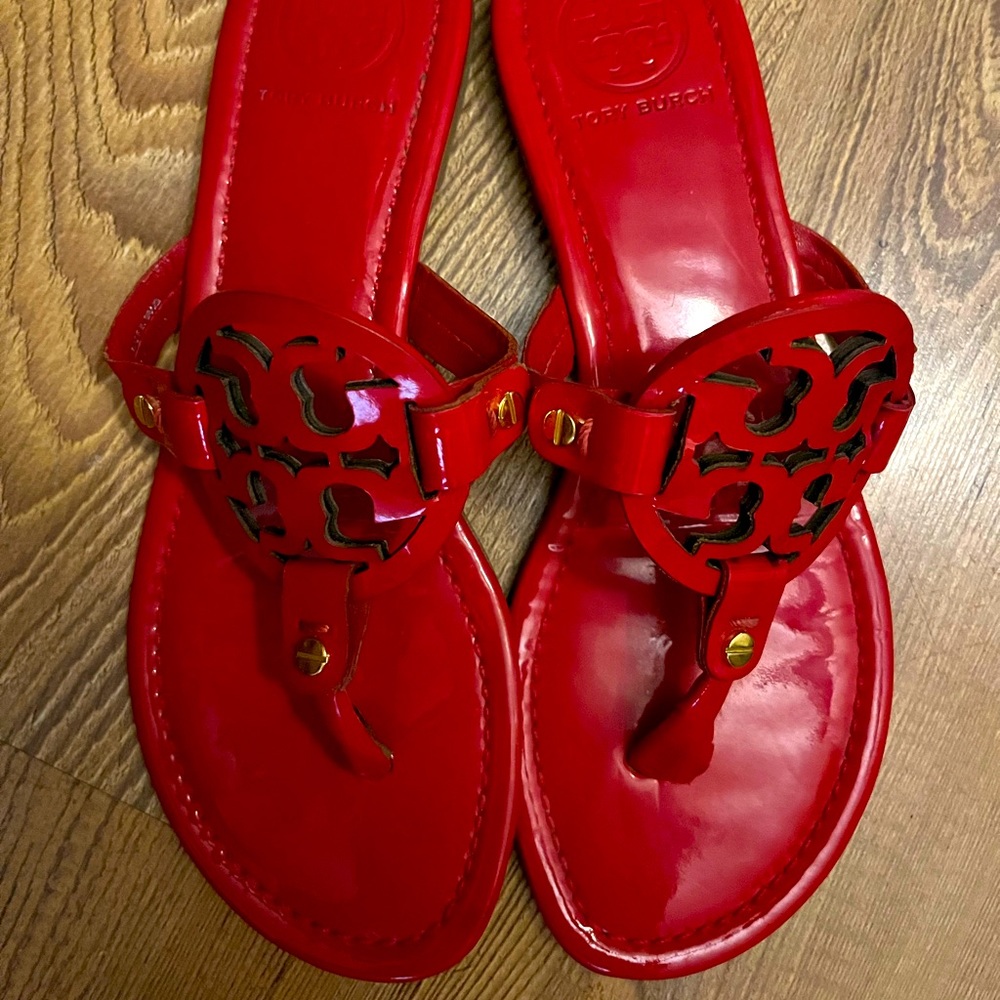 Tory Burch, Miller leather sandals